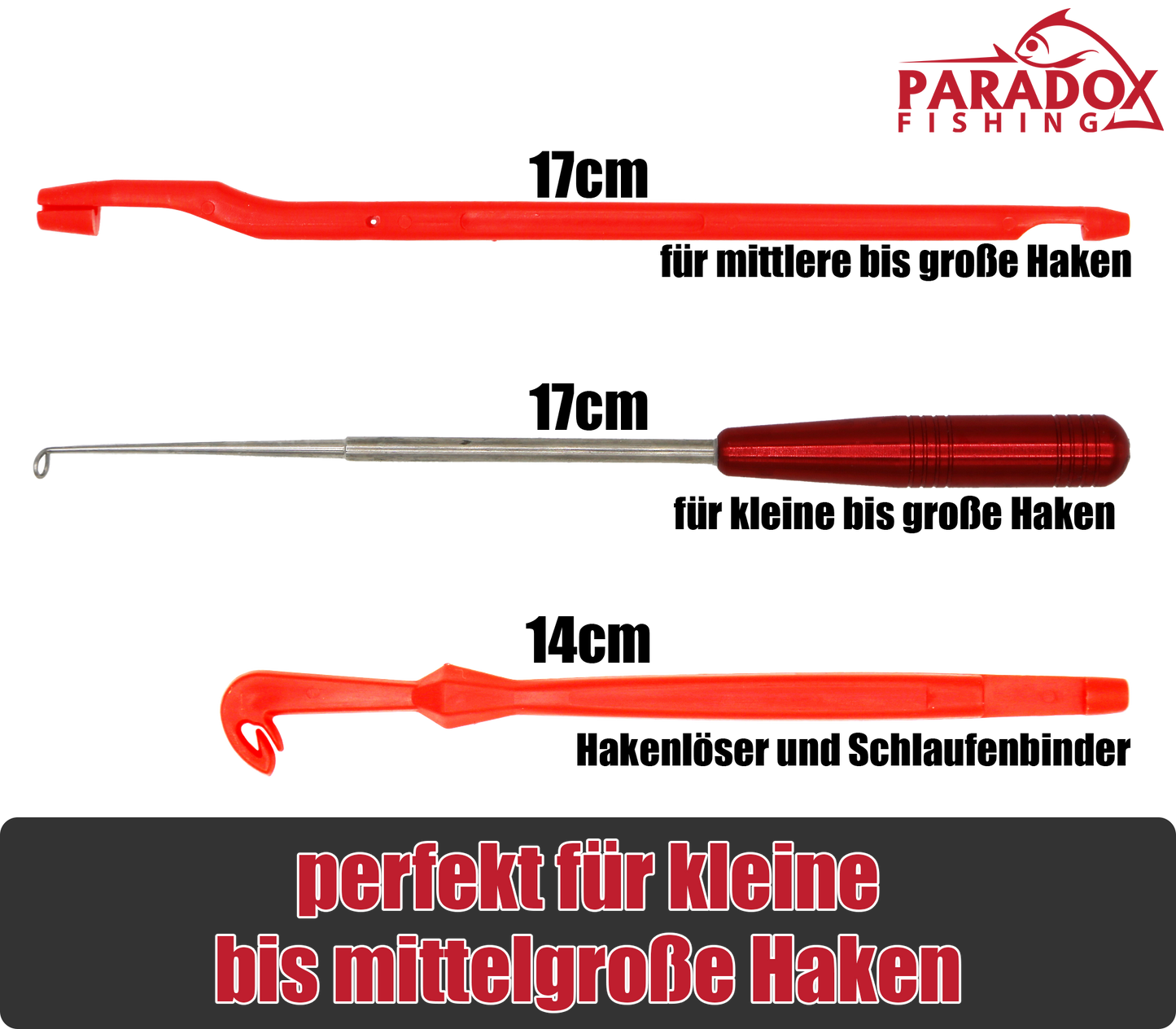 Hakenlöser Set mit Schlaufenbinder