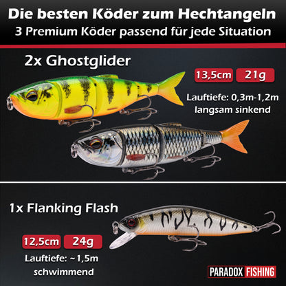 Hecht Komplett Set Firetiger Spinnrute 20-60g + 4000 Rolle