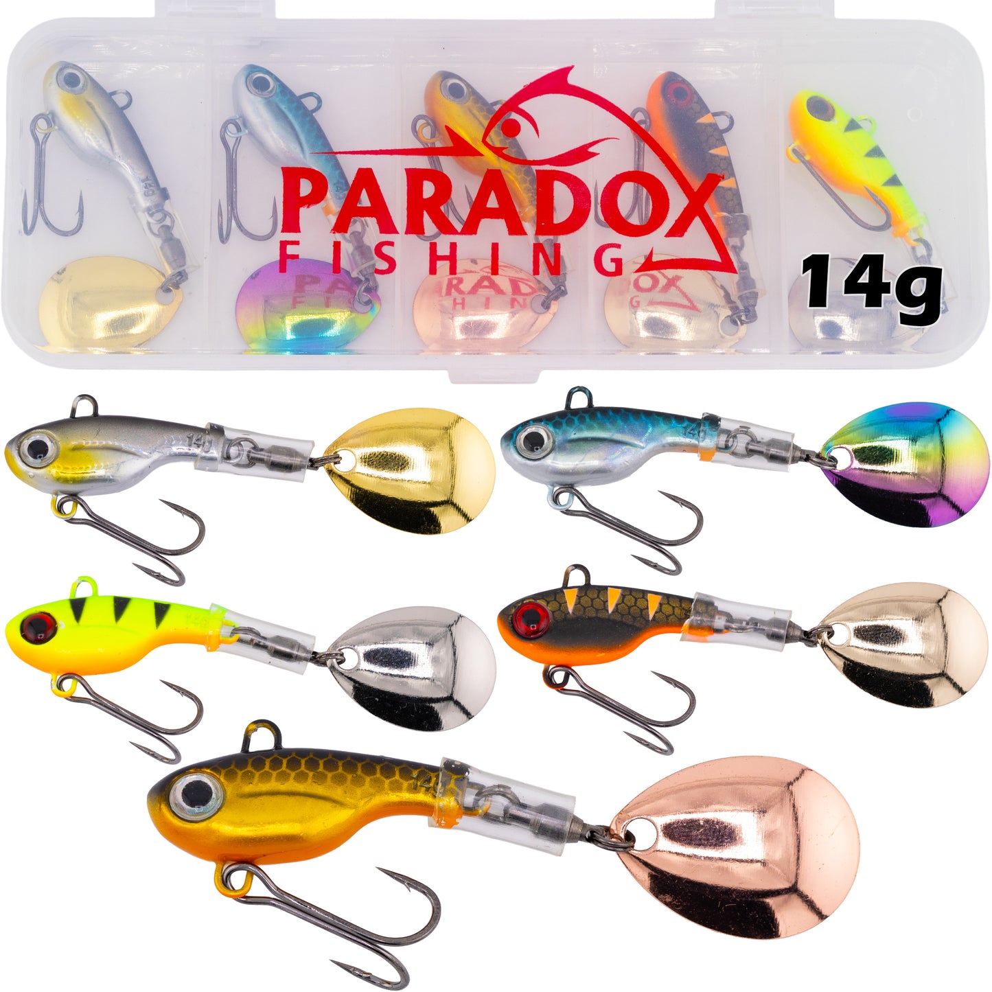 Infinity Jig Spinner Set 5g/8g/14g/20g