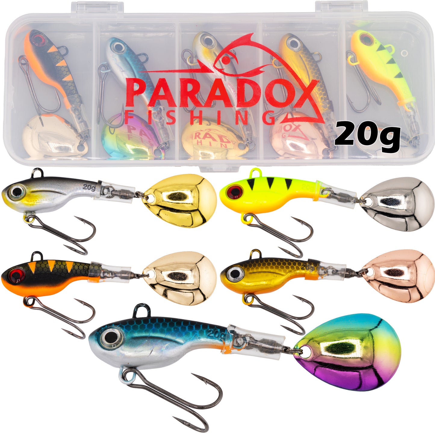 Infinity Jig Spinner Set 5g/8g/14g/20g