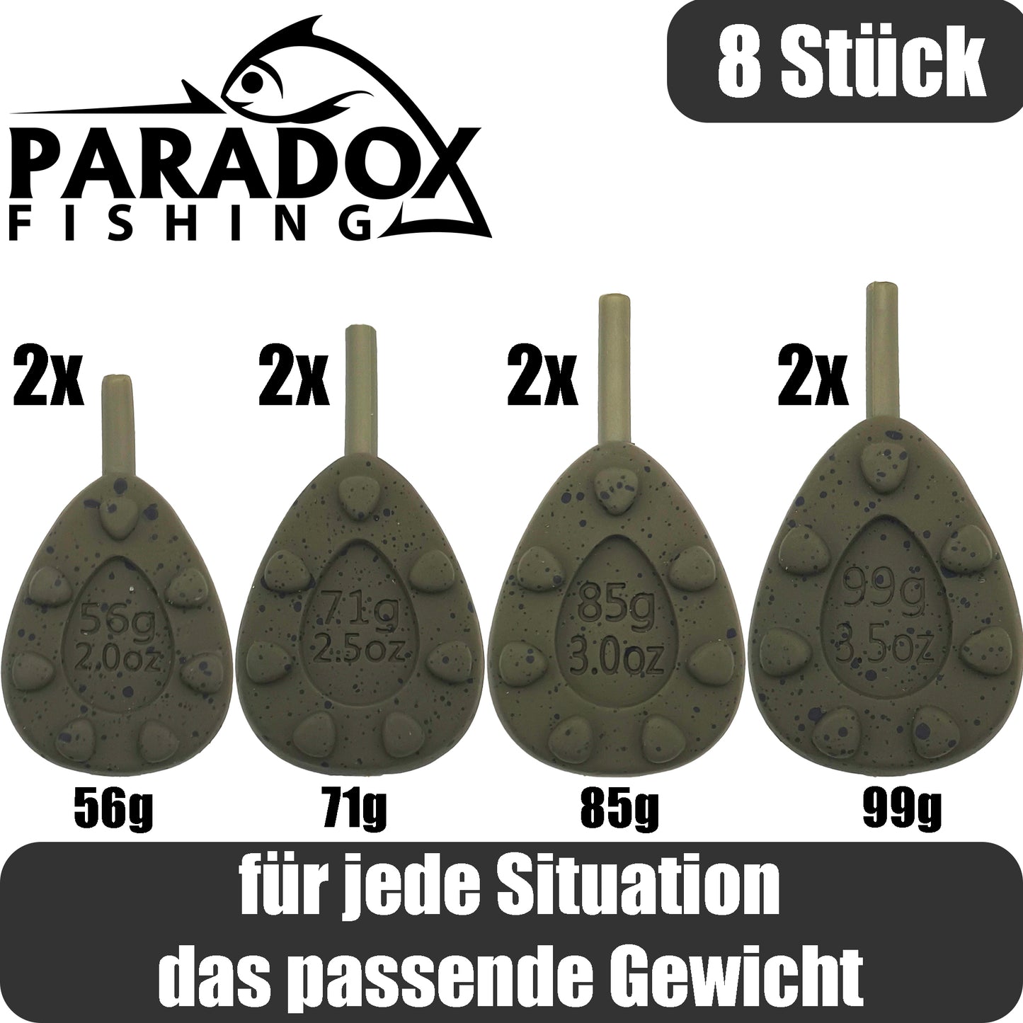 Karpfenblei 56g/71g/85g/99g