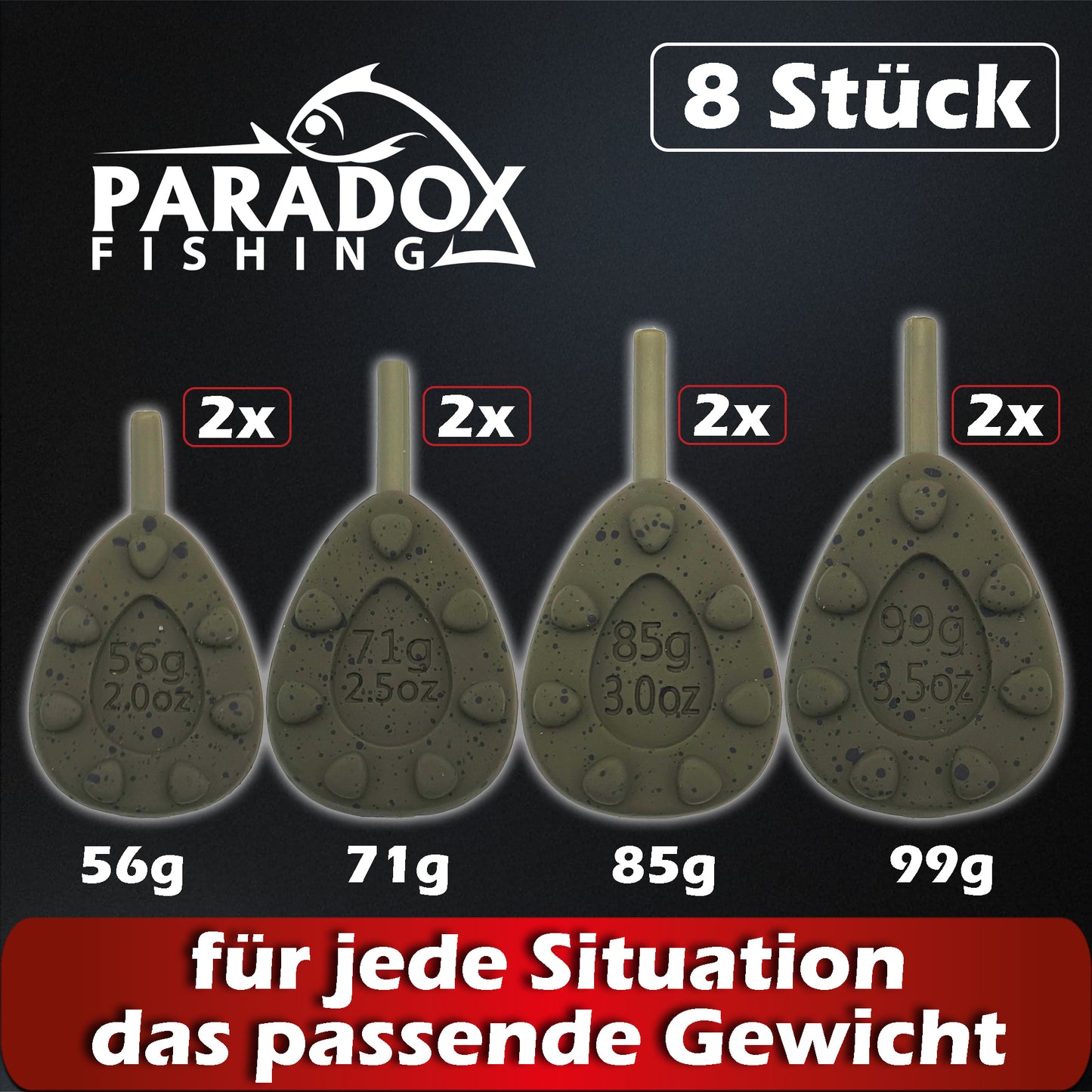 Karpfenblei 56g/71g/85g/99g