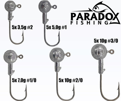 Jigköpfe #2-3/0 24 Stück