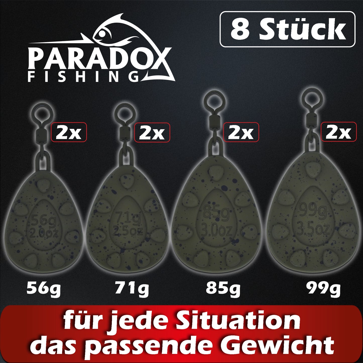 Karpfenblei 56g/71g/85g/99g