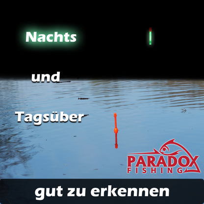 Posen Komplett Set  - Starterset mit Knicklichtposen & Waggler – Inkl. Schrotblei, Silikonstopper & Gummiperlen