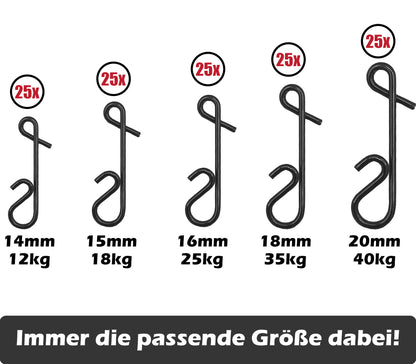 Knotenlosverbinder 125 Stück