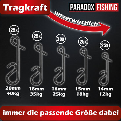 Knotenlosverbinder 125 Stück