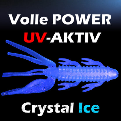 Krebby 9cm - 10 Stück Krebsimitat Creaturebait für Barsch & Zander