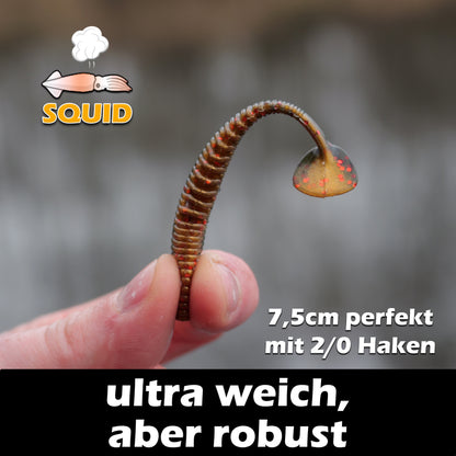 Perch Punk Barsch Gummifische 7,5cm - verschiedene Farben