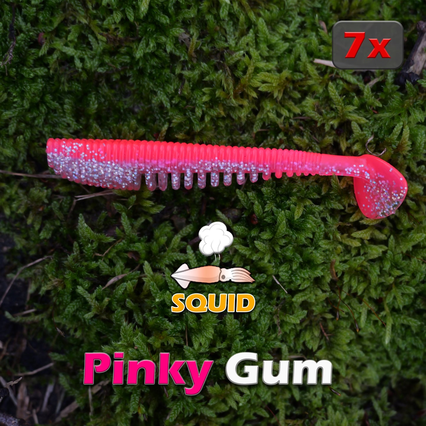 Perch Punk Barsch Gummifische 7,5cm - verschiedene Farben