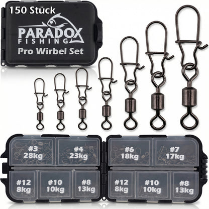 Duo-Lock Wirbel Set #3-#12 150 Stück