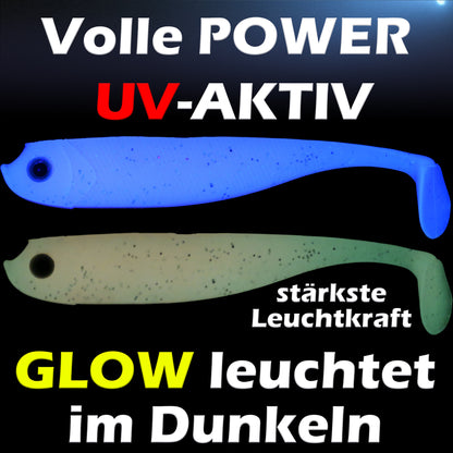 PX Zander Shad Gummifisch 10cm - verschiedene Farben