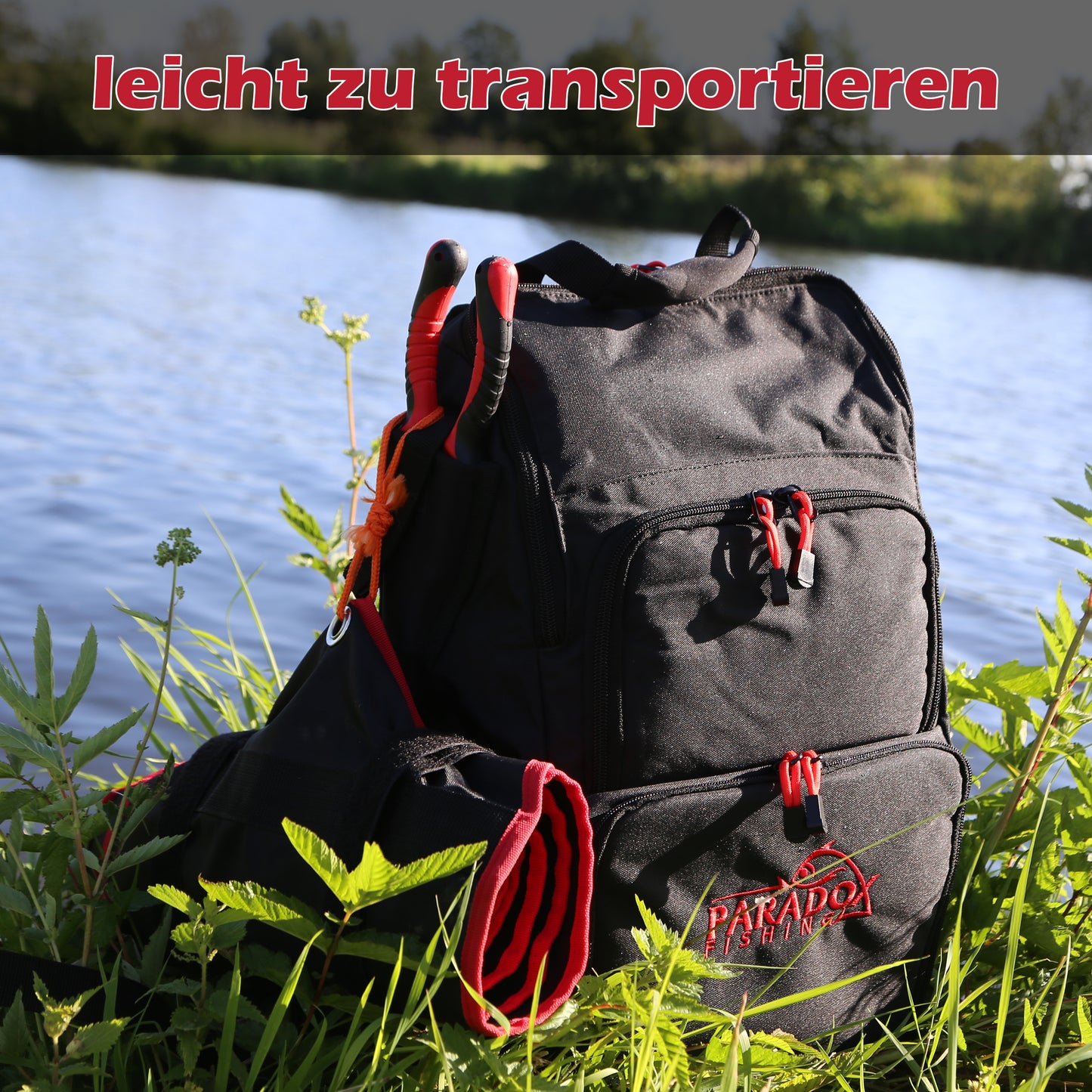 Raubfisch Abhakmatte 140x35cm mit Kniepolsterung