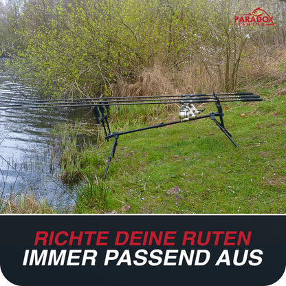 Rod Pod für 3 Ruten flexibel verstellbar mit Tasche