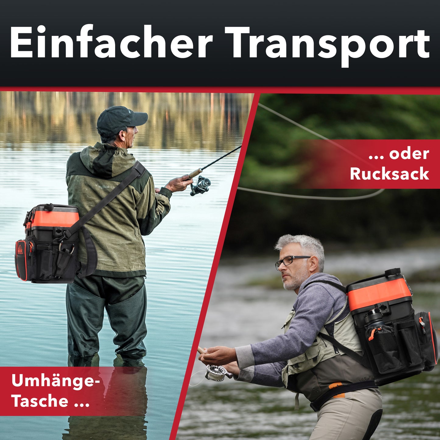 Multifunktions Angel Rucksack 39*39*28cm