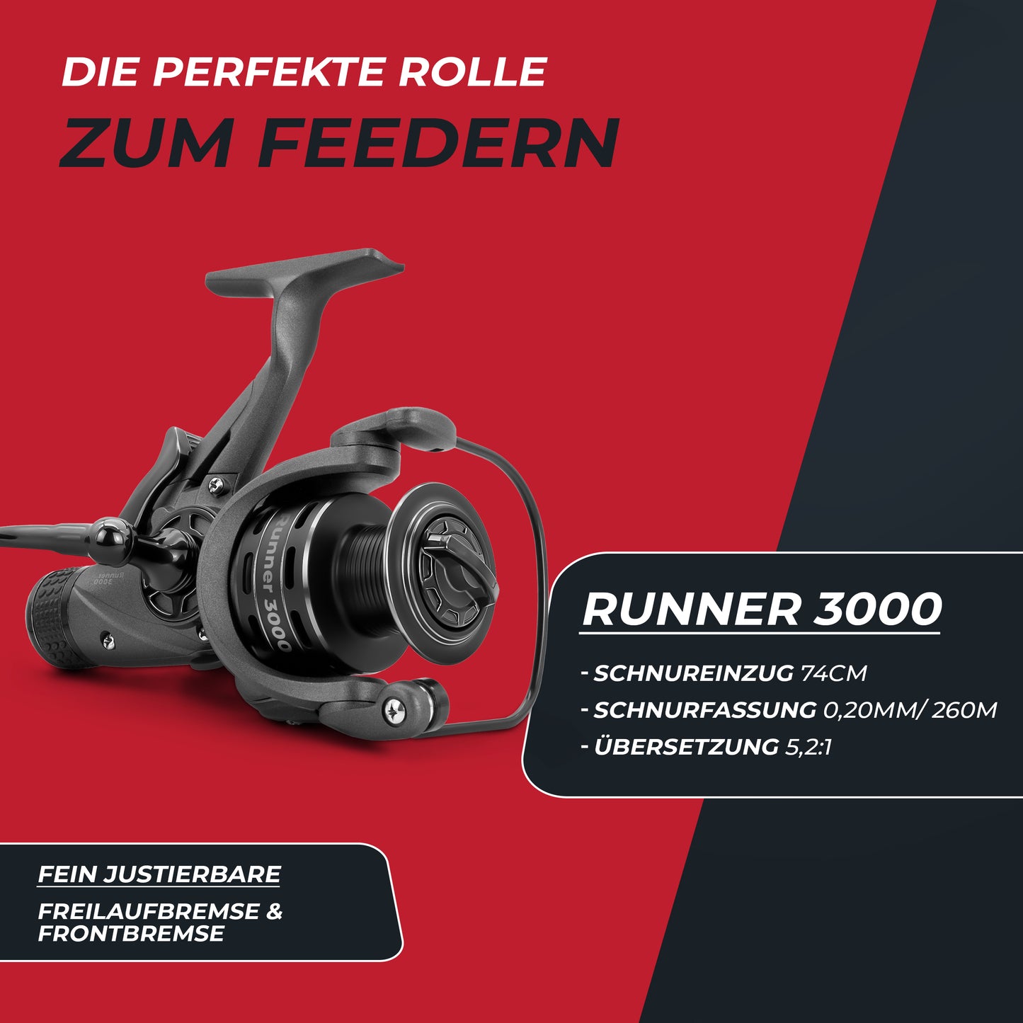 Combo Feeder Feederrute 330/360 90g/120g