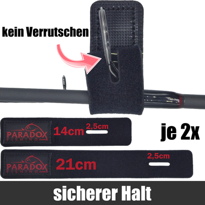 Rutenbänder Sets für 2/4 Ruten
