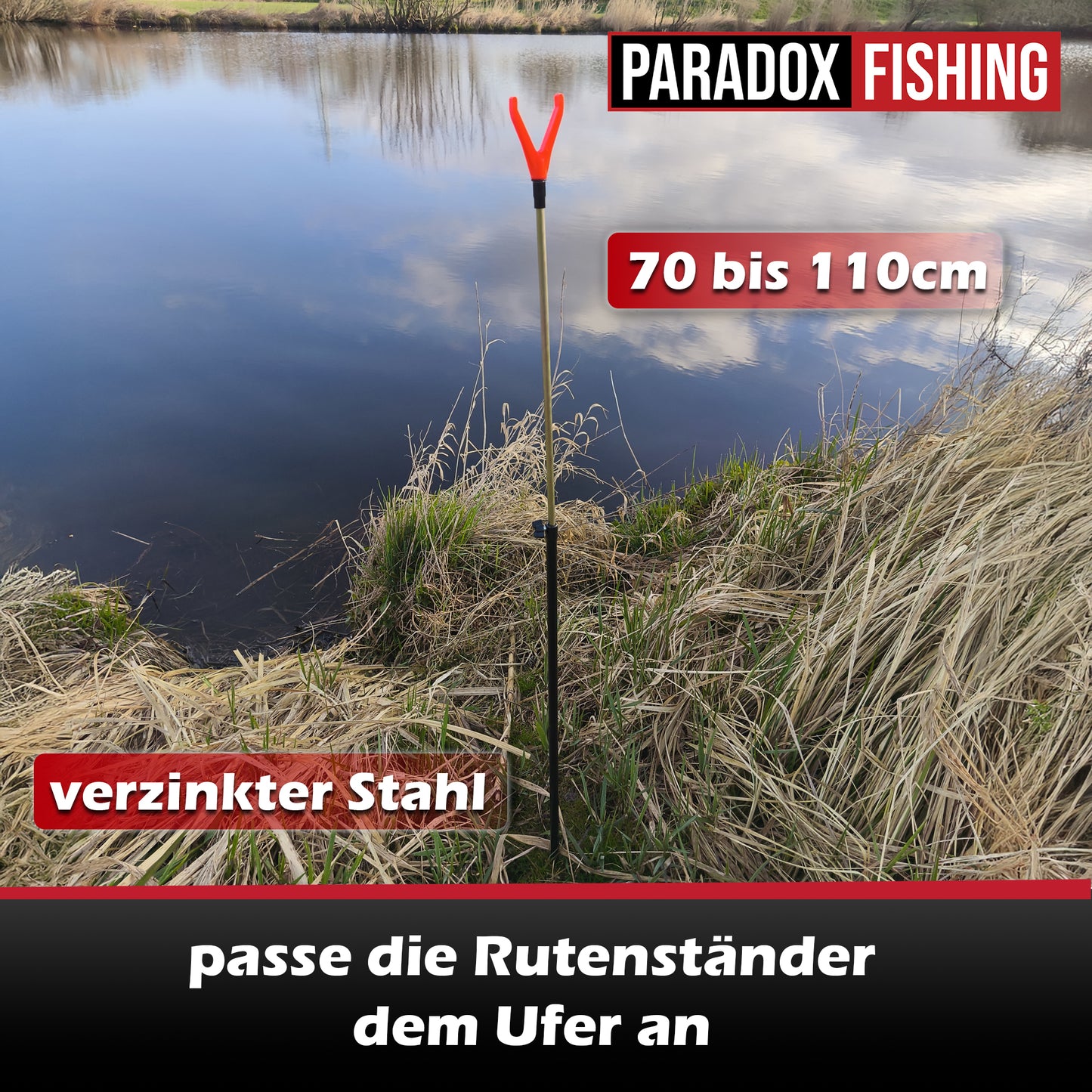 Rutenständer Set 70cm-110cm teleskopierbar