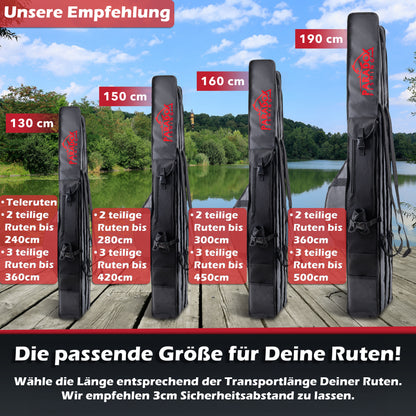 Rutentasche 2/3/4 Kammern 120cm-190cm