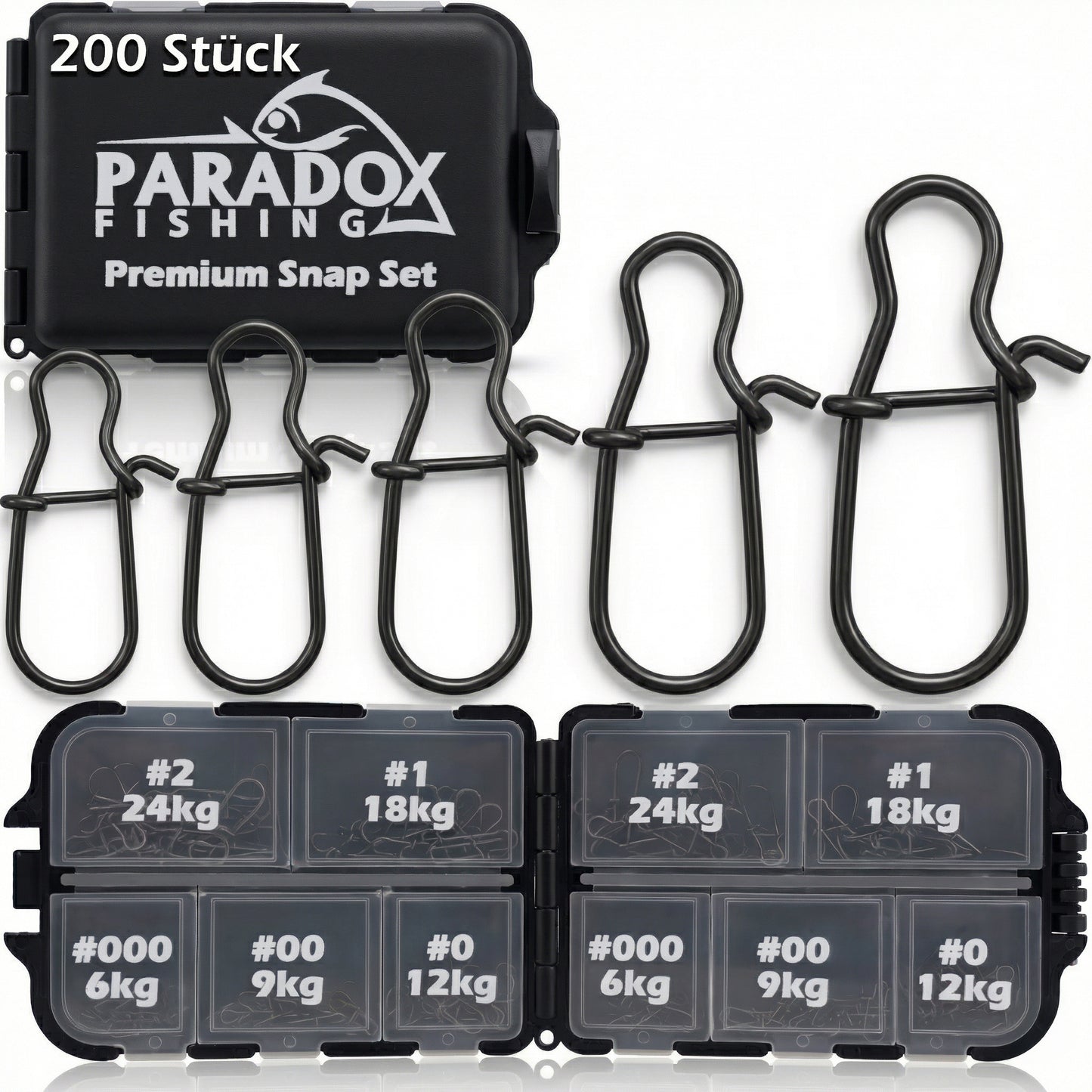Duo-Lock Snap Set #000-#2 200 Stück