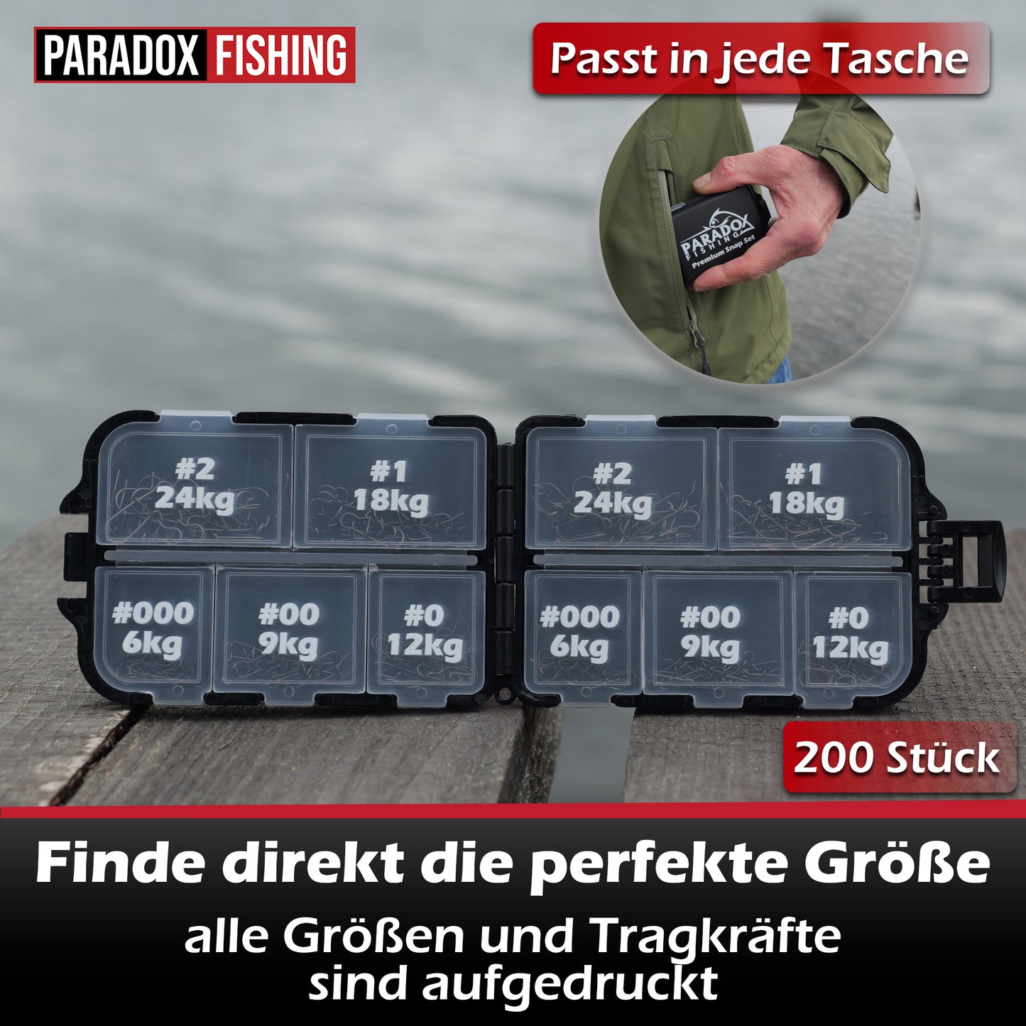 Duo-Lock Snap Set #000-#2 200 Stück
