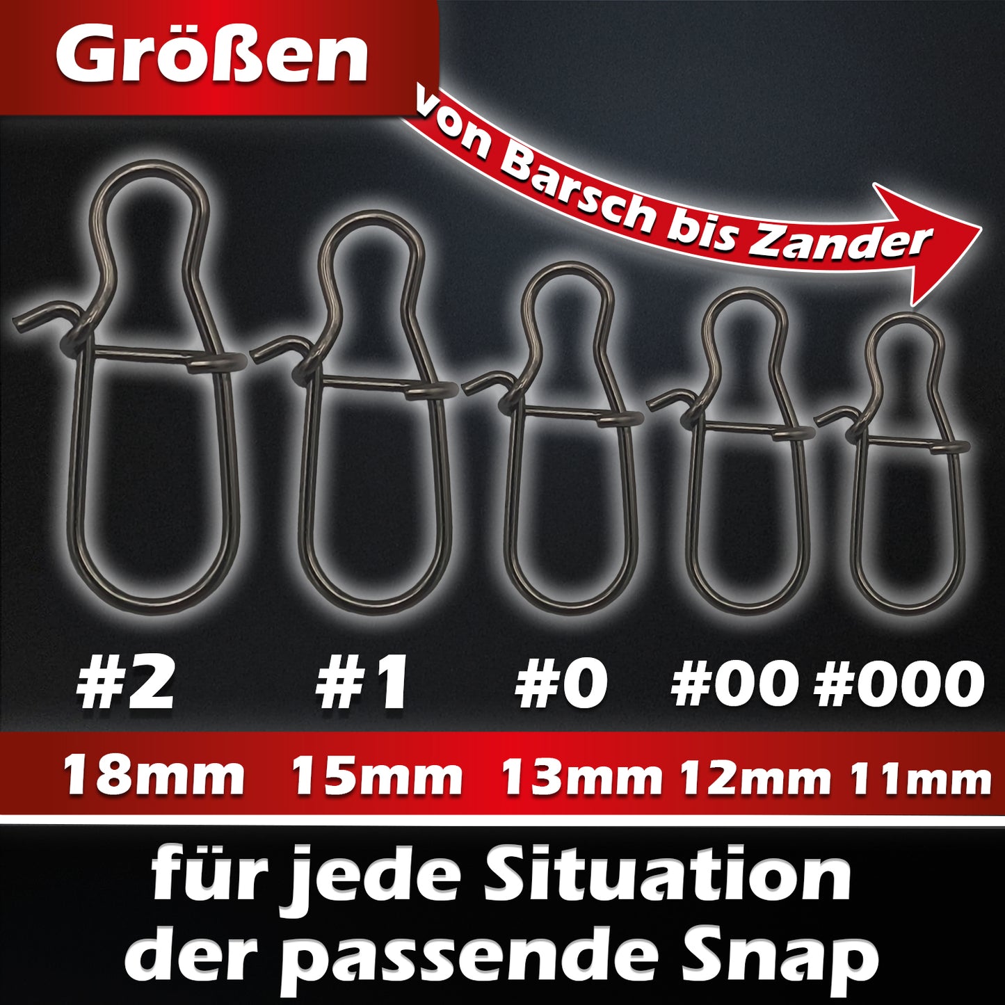 Duo-Lock Snap Set #000-#2 200 Stück
