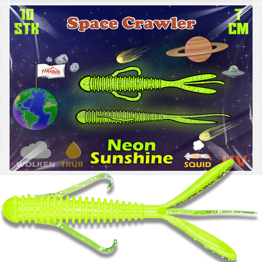 Space Crawler 7cm - 10 Stück Creature Bait für Barsch