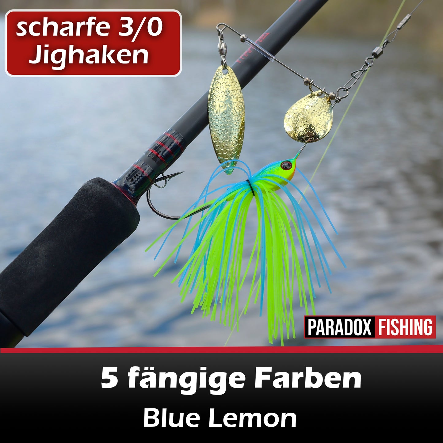 PX Blade Dancer Spinnerbait 15g - 5er Set