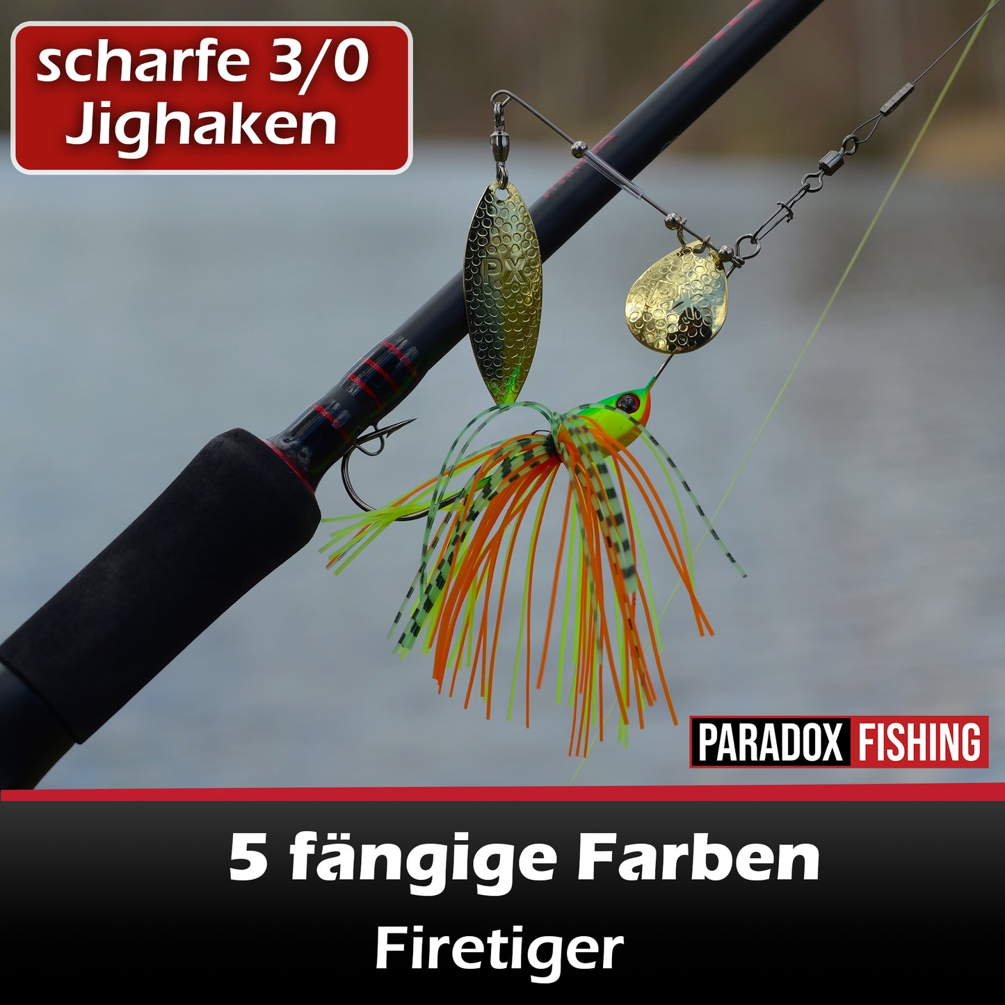 PX Blade Dancer Spinnerbait 15g - 5er Set