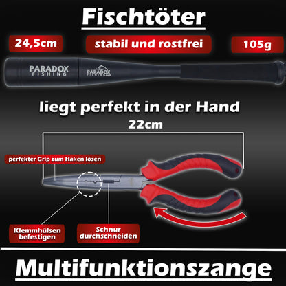 3-in-1 Multifunktions-Sitzkiepe | Angelrucksack