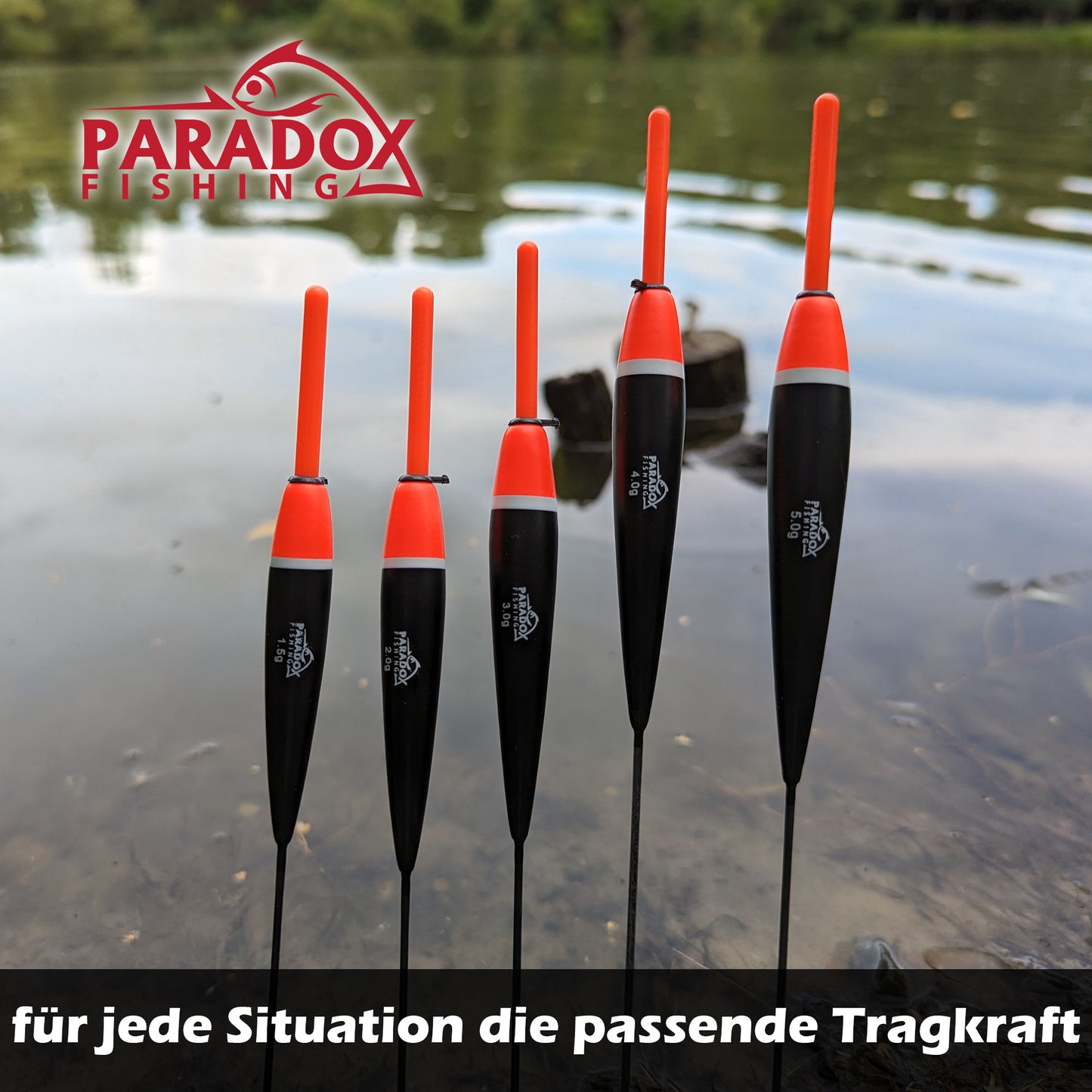 Stippposen Set 5 Stück 1,5g/2,0g/3,0g/4,0g/5,0g