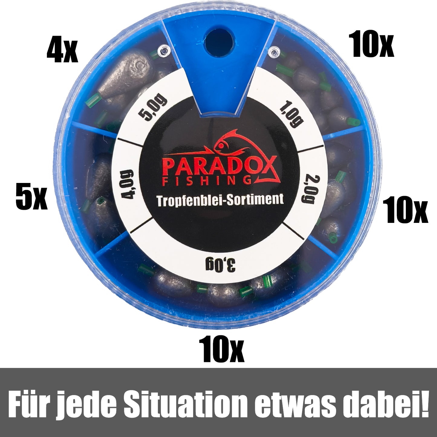 Tropfenblei Set 1-5g