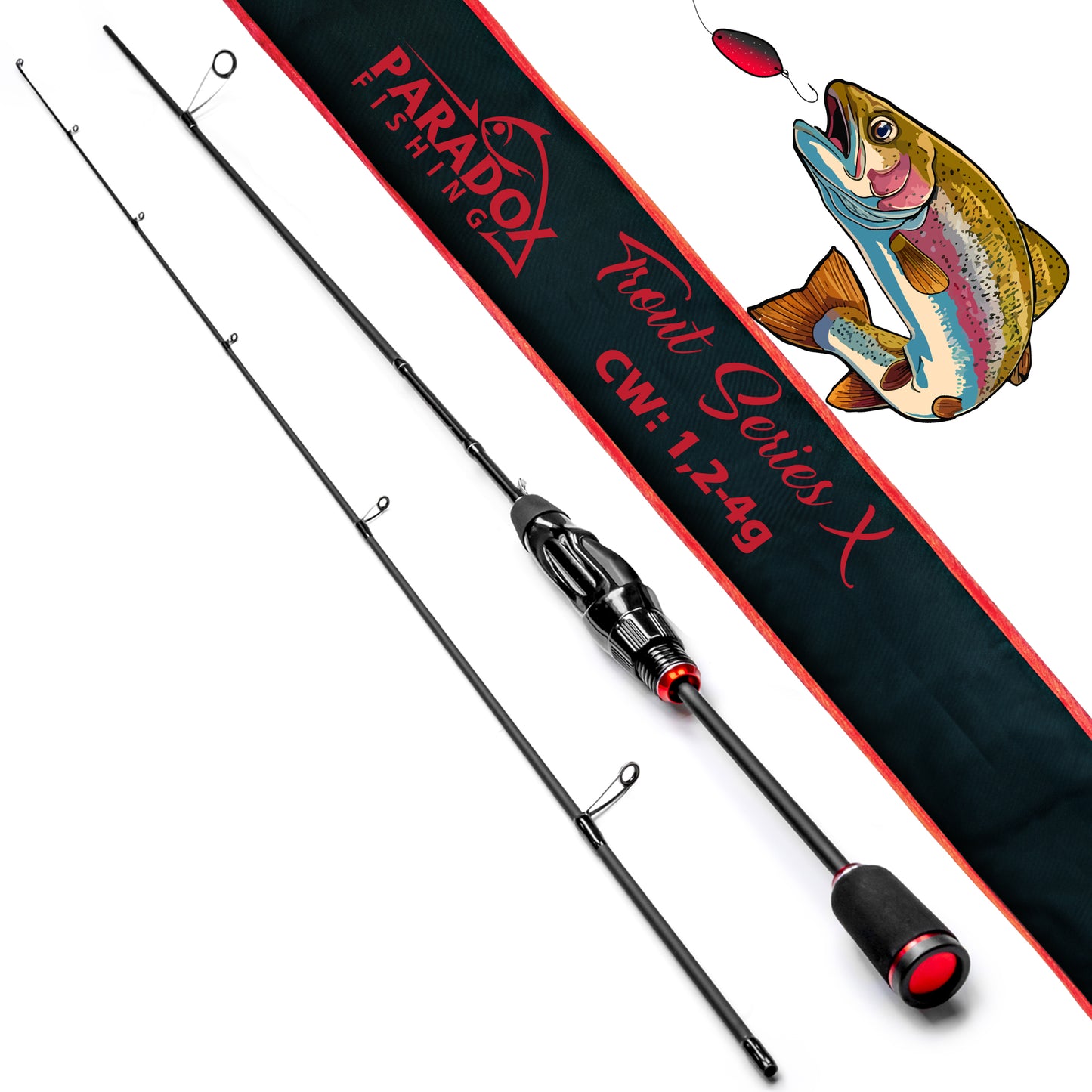 Trout Series X UL-Rute 1,85m 1,2-4g Forellenrute