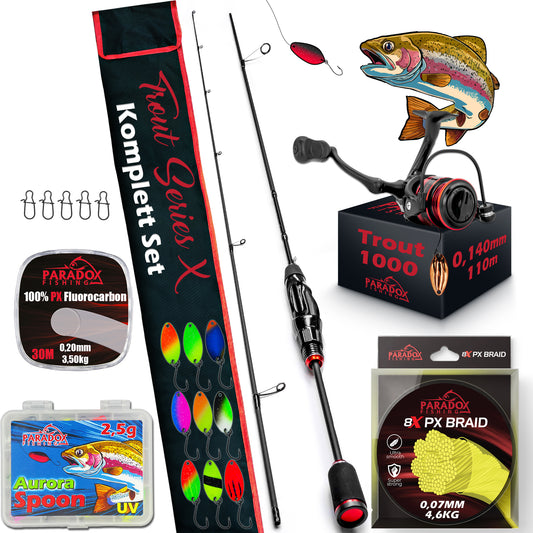 Trout Series X UL-Rute 1,85m 1,2-4g Forellenrute
