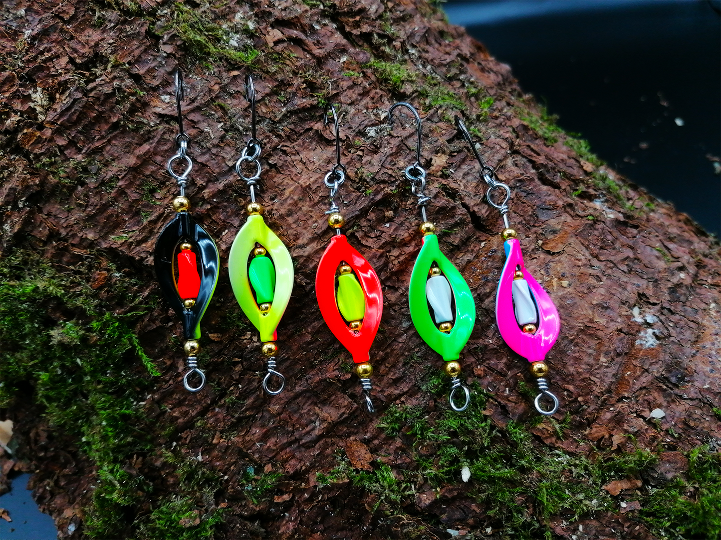 Forellen Twister Spinner Set 3,5g 5 Stück