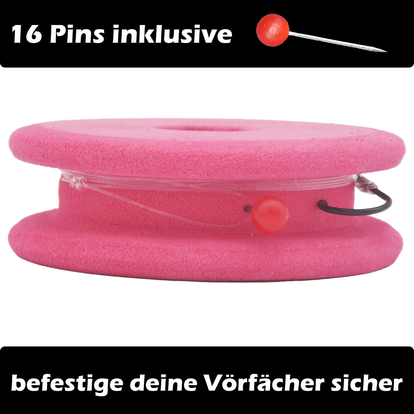 Vorfachbox mit 16 Wickeln