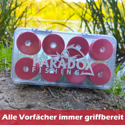 Vorfachbox mit 16 Wickeln