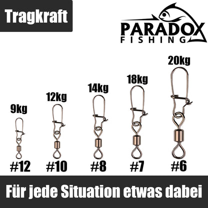 Wirbel Set #4-#10 100 Stück