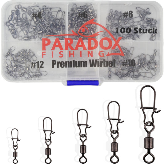 Duo-Lock Wirbel Set #4-#10 100 Stück