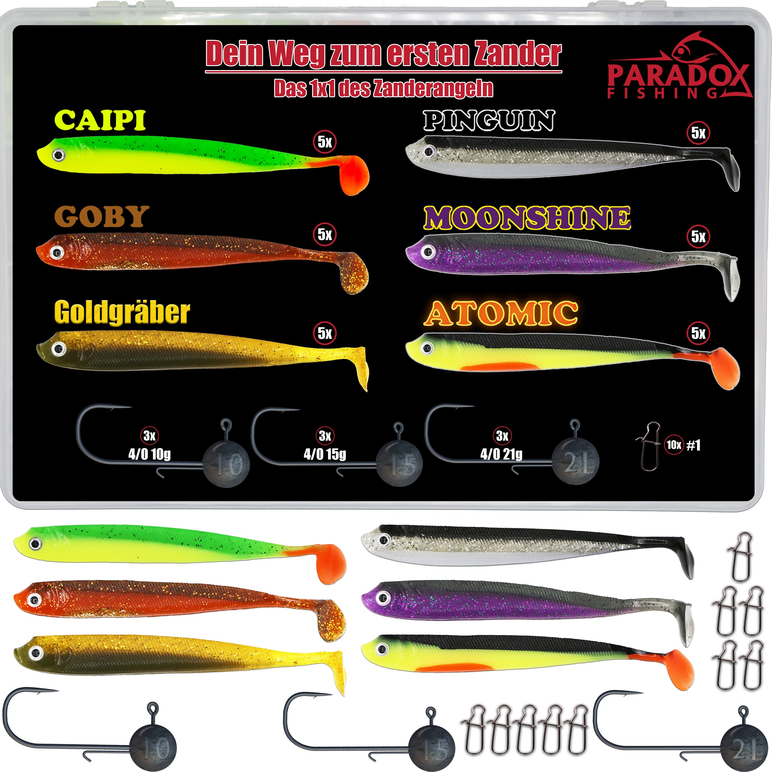 PX Zander Shad Gummifisch 13cm