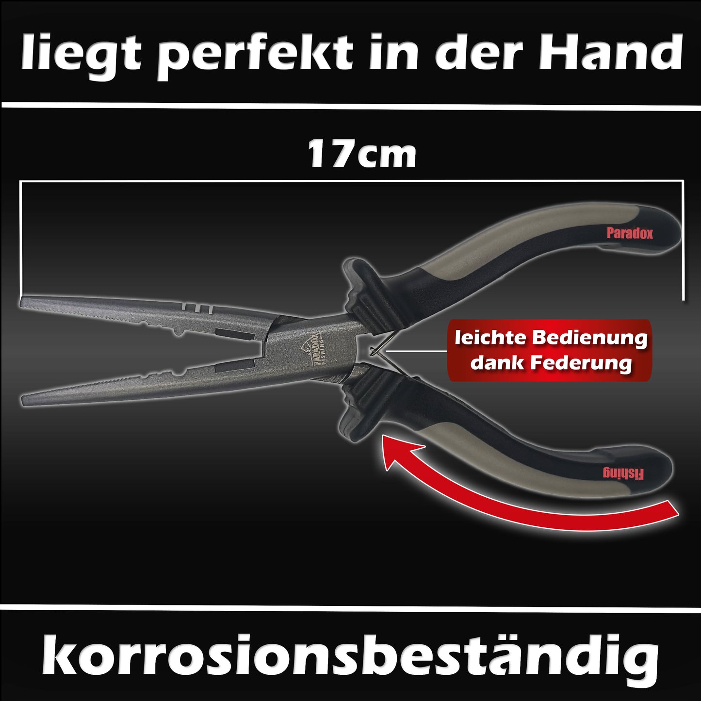 Multifunktions-Hakenlöse Zange 17cm