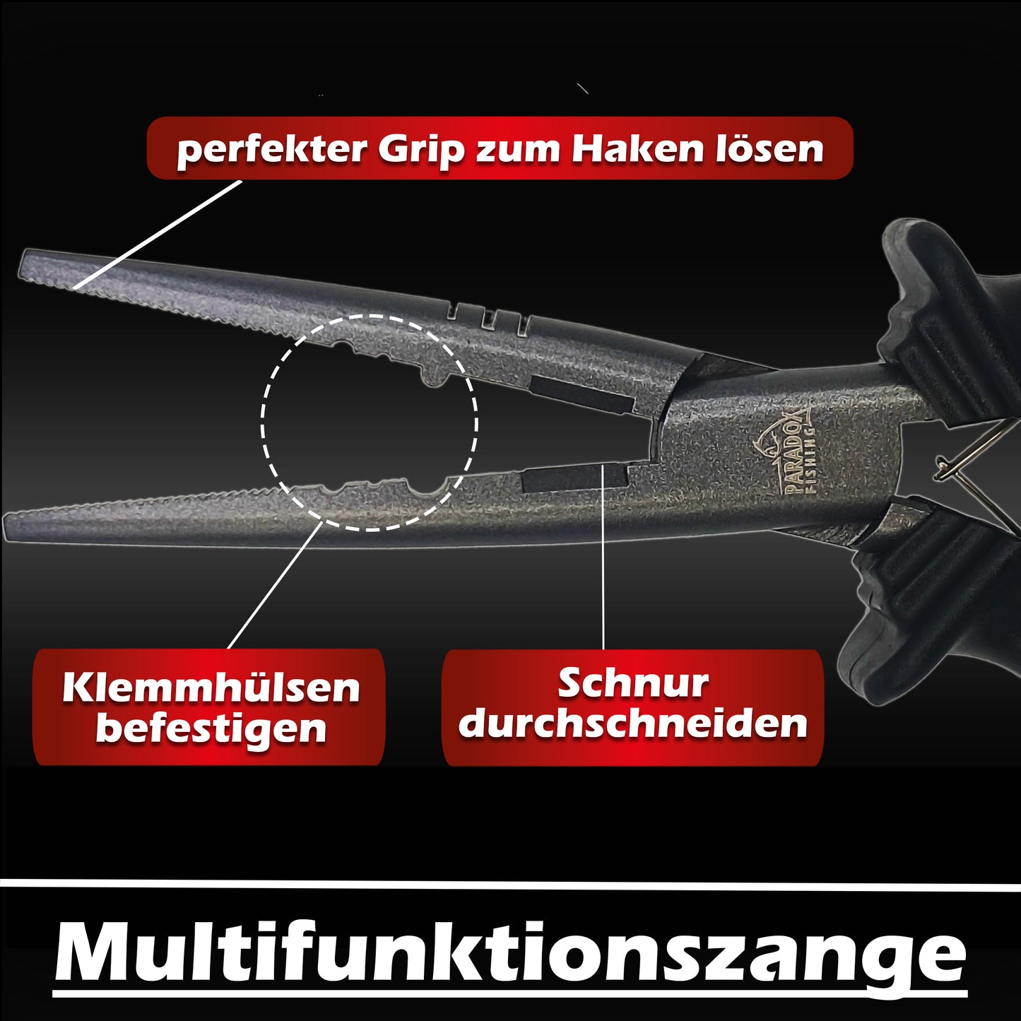 Multifunktions-Hakenlöse Zange 17cm