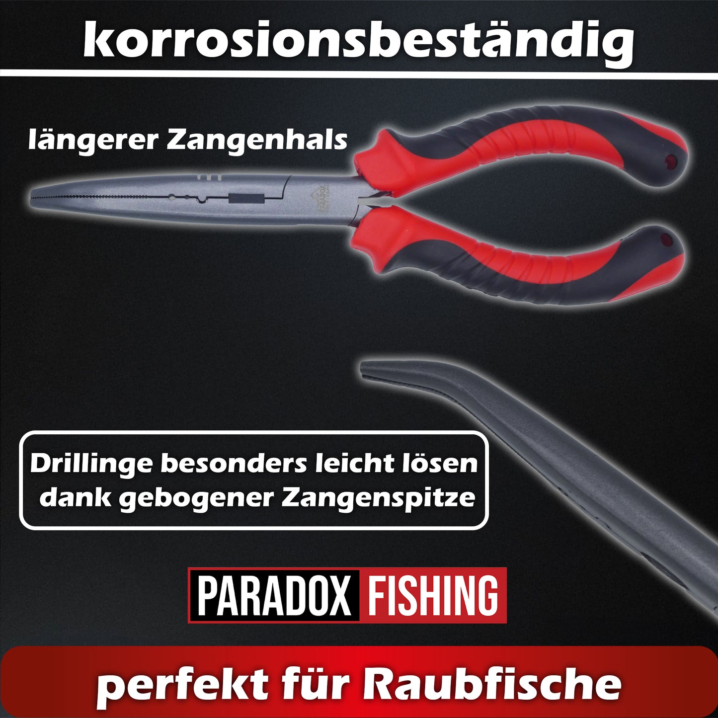 Raubfisch Hakenlöse Zange 22cm