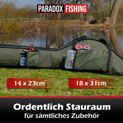 Rutentasche 3/4 Kammern 150cm/160cm/190cm Grün