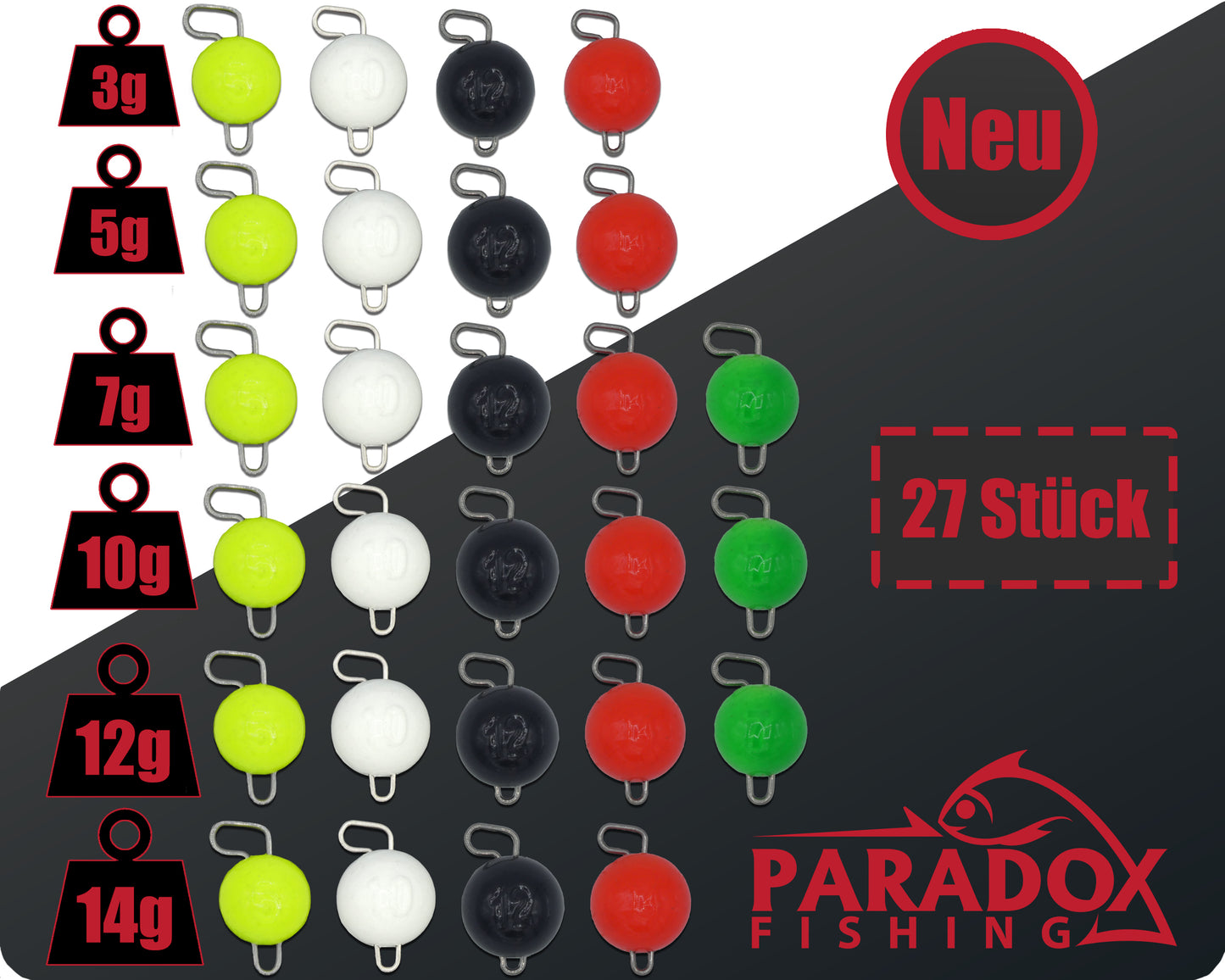 Cheburashka Blei Set 3g-14g / Cheburashka Komplett Set