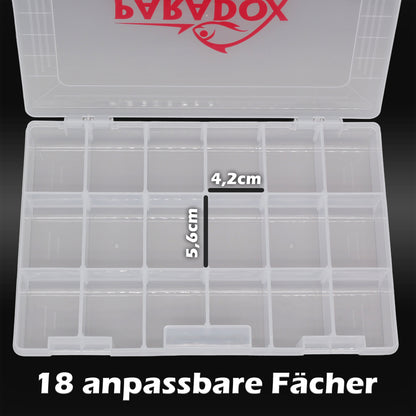 Tackle Boxen Set 5x 27,5x18x4,5cm/4,0cm
