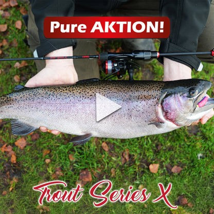 Trout Series X UL-Rute 1,85m 1,2-4g Ultralight Forellenrute